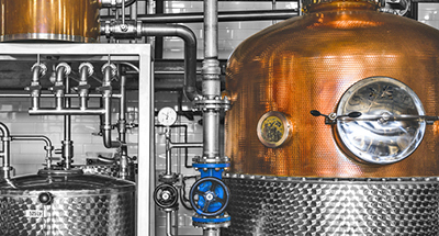 Distilleerderijen en brouwerijen