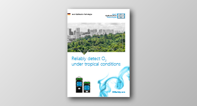 Reliably detect O2 under tropical conditions