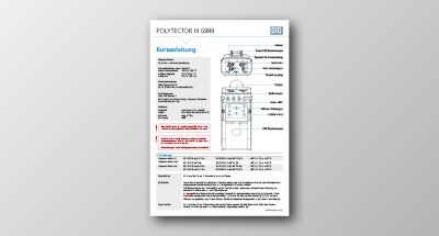 Kurzanleitung G999